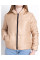 5010-16 БЕЖЕВА куртка-зефірка з капюшоном на синтепоні (3 од. розміри: 42-44.44-46.46-48)
