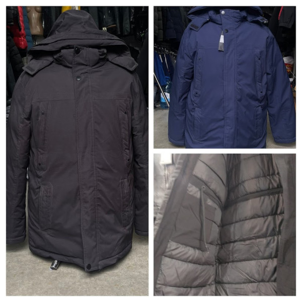 2021* вибір кольору зимова чоловіча куртка (5 од., розміри норма: M-3XL) видача наступного дня