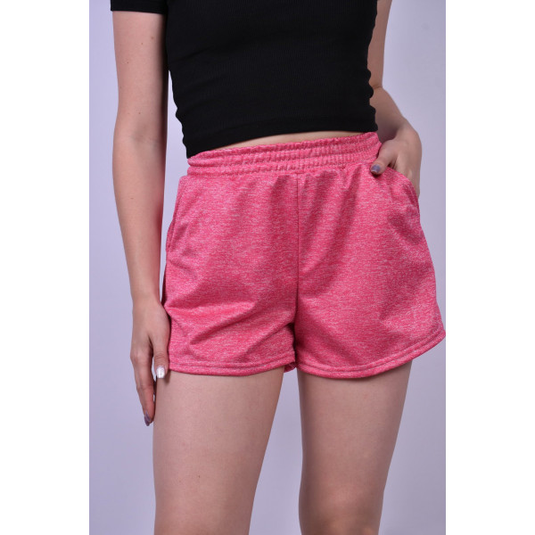 8715-53 рожеві жіночі шорти (трикотаж, 3 од., розміри норма: 42, 46, 48)
