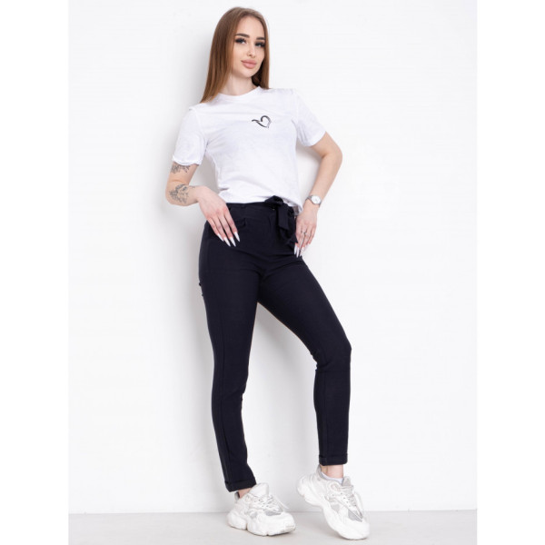 3545-1 сині жіночі штани (BSZZ, стрейчові, 6 од. розміри норма: 25. 26. 26. 27. 28. 29)