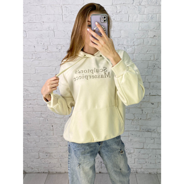 0004-100 молочна жіноча кофта (тринитка, 5 од., універсальний розмір норма напівбатал: 48/52)