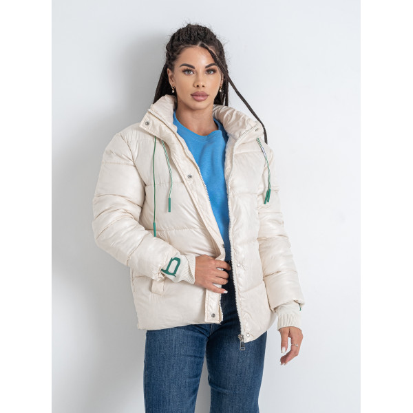 0238-100 молочна жіноча куртка (BIHOR, 5 од. розміри норма: S. M. L. XL. 2XL)