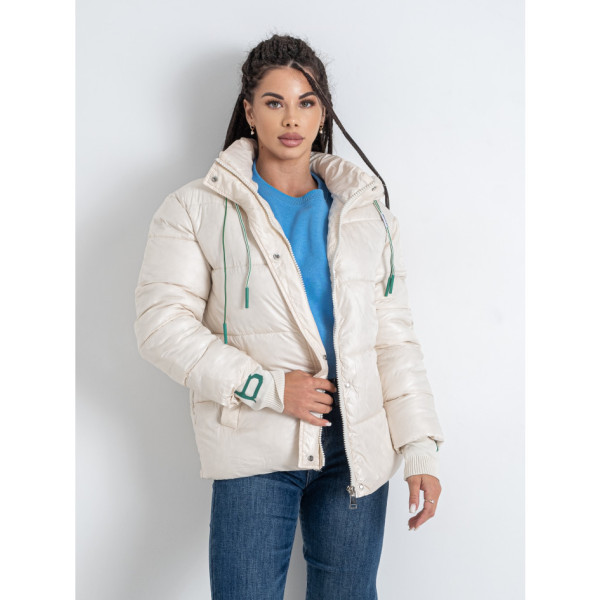 0238-100 молочна жіноча куртка (BIHOR, 5 од. розміри норма: S. M. L. XL. 2XL)