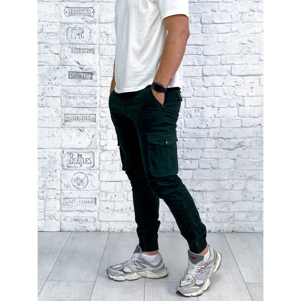 5000 * зелені штани карго (коттон, 8од. розміри молодіжка: 28. 29. 30. 31. 32. 33. 34. 36)