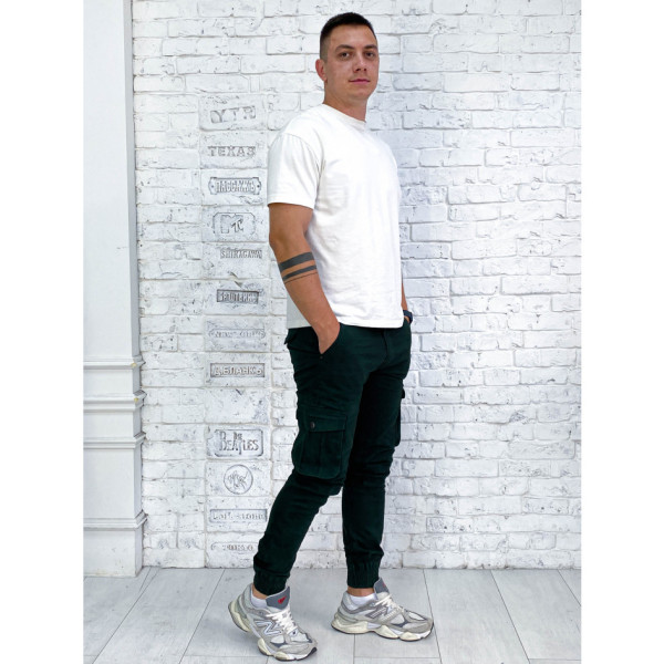 5000 * зелені штани карго (коттон, 8од. розміри молодіжка: 28. 29. 30. 31. 32. 33. 34. 36)