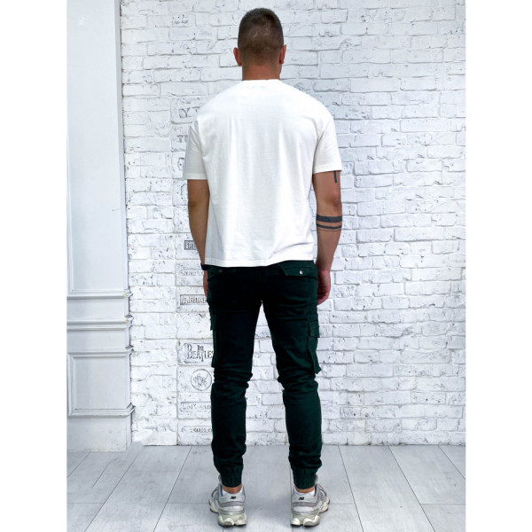 5000 * зелені штани карго (коттон, 8од. розміри молодіжка: 28. 29. 30. 31. 32. 33. 34. 36)