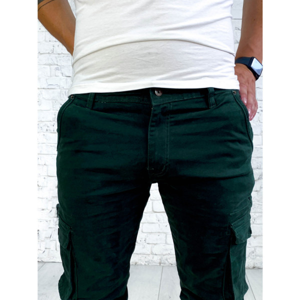 5000 * зелені штани карго (коттон, 8од. розміри молодіжка: 28. 29. 30. 31. 32. 33. 34. 36)