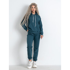 5301-7 темно-бірюзовий жіночий спортивний костюм (5'TH AVENUE, турецька двонитка, 4 од. розміри норма: 42. 44. 46. 48)