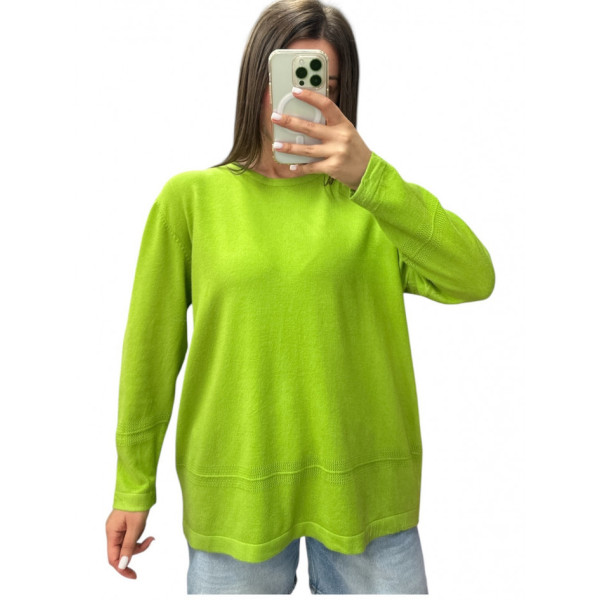 25233-99 * мікс забарвлень жіночий светр (бавовна, кашемір, 6 од. універсальний напівбатальний розмір: 48-54) видача наступного дня