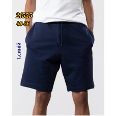 21555-2 * сині чоловічі шорти (турецька двонитка, 5 од. розміри напівбатал: 48. 50. 52. 54. 56) видача наступного дня