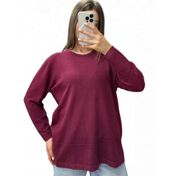 25233-99 * мікс забарвлень жіночий светр (бавовна, кашемір, 6 од. універсальний напівбатальний розмір: 48-54) видача наступного дня