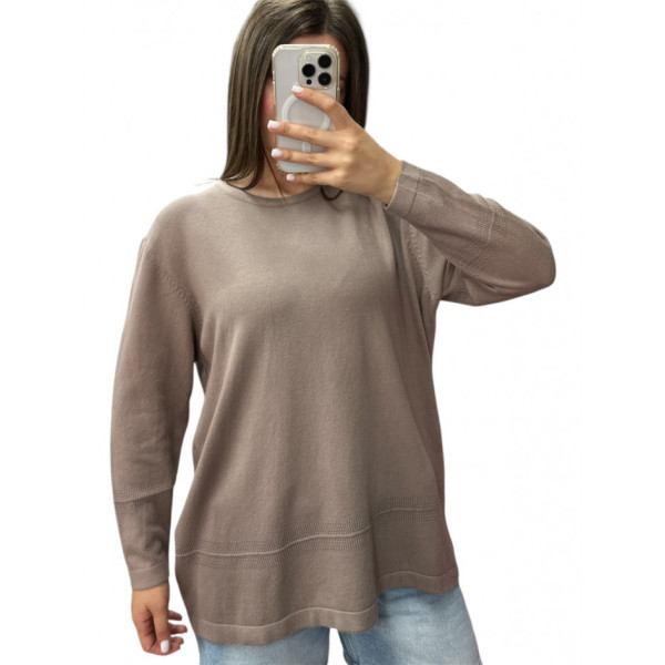 25233-99 * мікс забарвлень жіночий светр (бавовна, кашемір, 6 од. універсальний напівбатальний розмір: 48-54) видача наступного дня