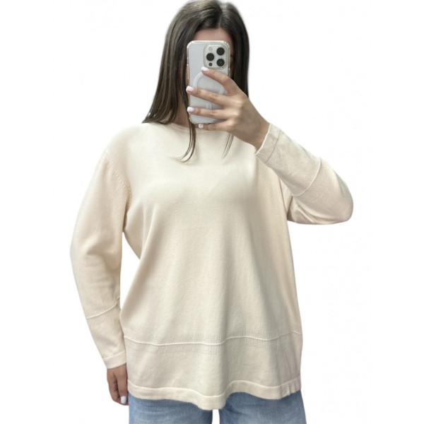 25233-99 * мікс забарвлень жіночий светр (бавовна, кашемір, 6 од. універсальний напівбатальний розмір: 48-54) видача наступного дня