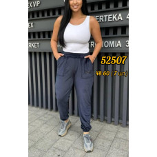 52507-22 * темно-сині жіночі спортивні штани (велюр, 7 од. розміри напівбатал: 48. 50. 52. 54. 56. 58. 60) видача наступного дня