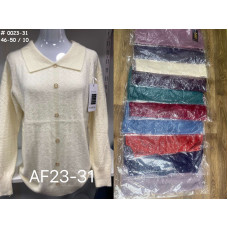 0023-31 * мікс квітів жіночий светр (альпаки, 10 од., розміри норма: 46-50) видача наступного дня