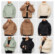 12059* вибір кольору жіноча куртка єврозима (4 од., розміри норма: 42-44-46-48) видача наступного дня