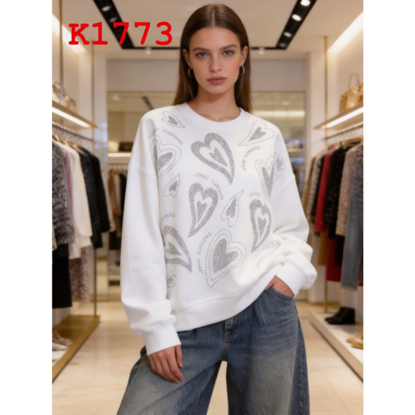 1773# вибір кольору жіночий светр (бавовна, 4 од., розміри напівбатал: 44,46,48,50) видача наступного дня