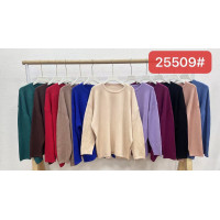 25509 # мікс кольорів жіночий светр (кашемір, 6 од., розміри батал: 52/60) видача наступного дня