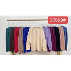 25509 # мікс квітів жіночий светр (кашемір, 6 од., розміри батал: 52/60) видача наступного дня