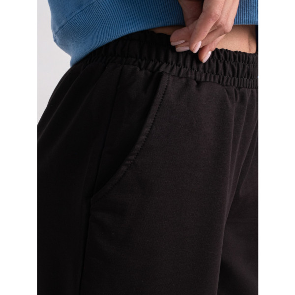 1305-1 чорні жіночі спортивні штани (4 од. розміри норма: S. M. L. XL)