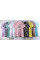 6619# микс цветов женская футболка (10 ед, размеры полубатал/батал: L-3XL универсальный) выдача на следующий день
