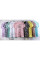 6619# микс цветов женская футболка (10 ед, размеры полубатал/батал: L-3XL универсальный) выдача на следующий день