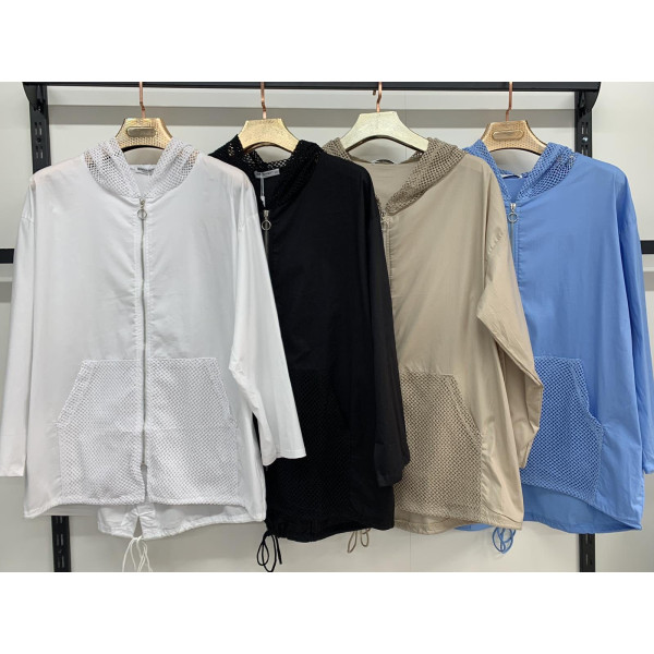 7707# выбор цвета женская ветровка (5 ед, размеры батал: 3XL-7XL) выдача на следующий день