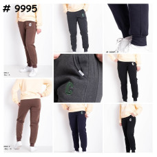 9995 мікс кольорів спортивні штани, тринитка на флісі (Aolong, 150 од., розміри напівбатал: XL. 2XL. 3XL. 4XL. 5XL)