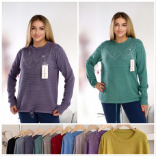 3100 * мікс квітів жіночий светр (кашемір, 10 од., розміри батал: 52-54 універсальний) видача наступного дня