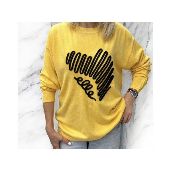 25530# мікс кольорів жіночий светр (6 од., розміри напівбатал: 48-54) видача наступного дня