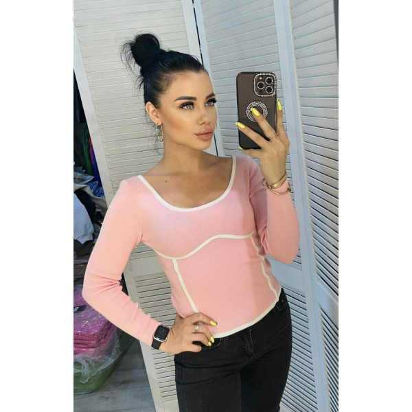 78001* мікс кольорів жіночий светр (6 од., розміри норма: S-M універсальний) видача наступного дня