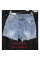 0060# голубые женские джинсовые шорты (New Jeans, стрейч, 6 ед, размеры норма: 25-30) выдача на следующий день New Jeans