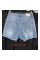 0060# голубые женские джинсовые шорты (New Jeans, стрейч, 6 ед, размеры норма: 25-30) выдача на следующий день New Jeans