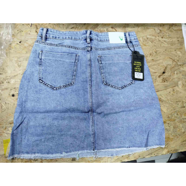 1983* голубая женская джинсовая юбка (LDM, 6 ед. размеры полубатал: 27. 28. 29. 30. 31. 32) выдача на следующий день LDM