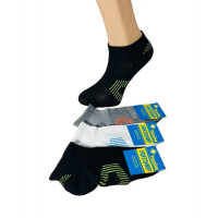 29439 три цвета женские носки (хлопок, 12 ед. универсальный размер: 36-40) Носки