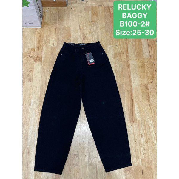 Жіночі джинси Relucky чорні (1164770)