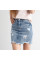 0733-4 / голубая женская джинсовая юбка (New Jeans, котоновая, 4 ед. размеры норма: 25, 27, 27, 29) New Jeans