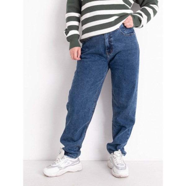 0557-22 / сині жіночі джинси (RELUCKY, стрейчові, 2 од. розміри батал: 32. 34) Relucky