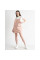 0899-6 XINYUE ПУДРОВИЙ комплект із сарафану та футболки (3 од.розміри: M.L.XL) Xinyue