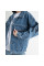 7011 Жіноча джинсова куртка Fashion блакитна (1135228)