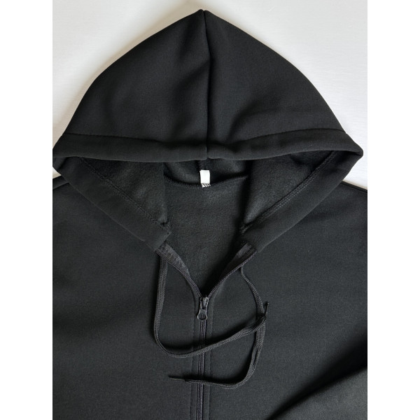 Чоловічий спортивний костюм чорний (1164619)