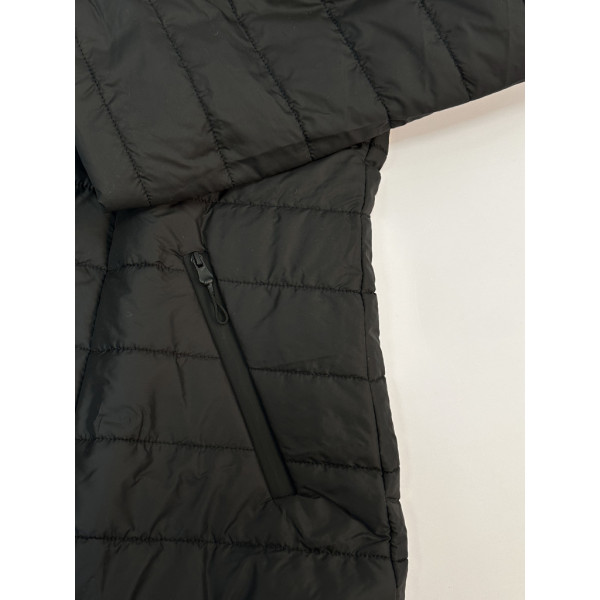 0457-1 черная женская куртка (5`th Avenue, с карманами, синтепон, 3ед, размеры полубатал: 50, 52, 54) 5`th Avenue