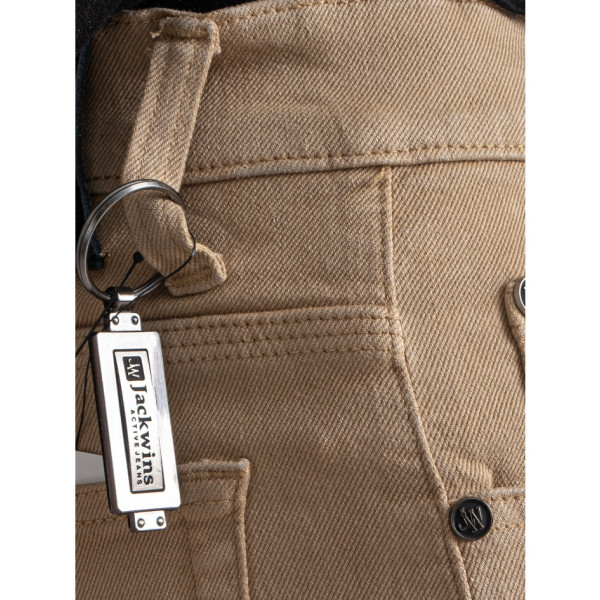 0075-22 бежеві чоловічі джинси (ІНДОНЕЗІЯ, стрейчові, 6 од. розміри напівбатал: 33. 36. 36. 38. 38. 40)