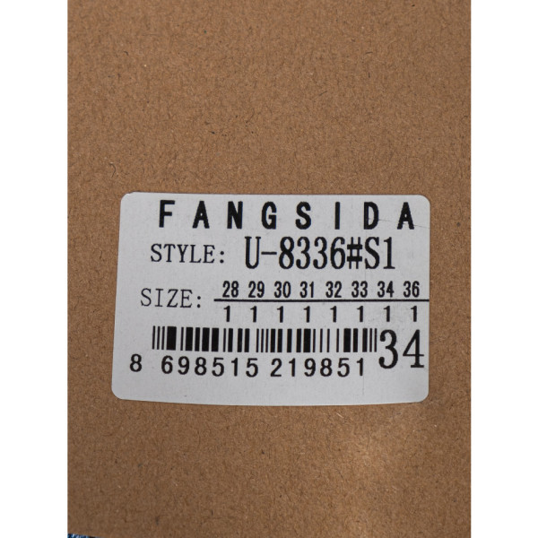 8336* синие мужские джинсы (FANGSIDA, стрейчевые, 8 ед. размеры молодежка: 28. 29. 30. 31. 32. 33. 34. 36) выдача на следующий день