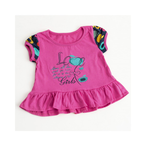 0671 малинове плаття на дівчинку (3 од. розміри на вік 6-18 місяців: 74.80.86)