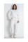 2050-101 один розмір S білий спортивний костюм жіночий вимагає прання (YOLA, турецька петля, не кошлатиться)