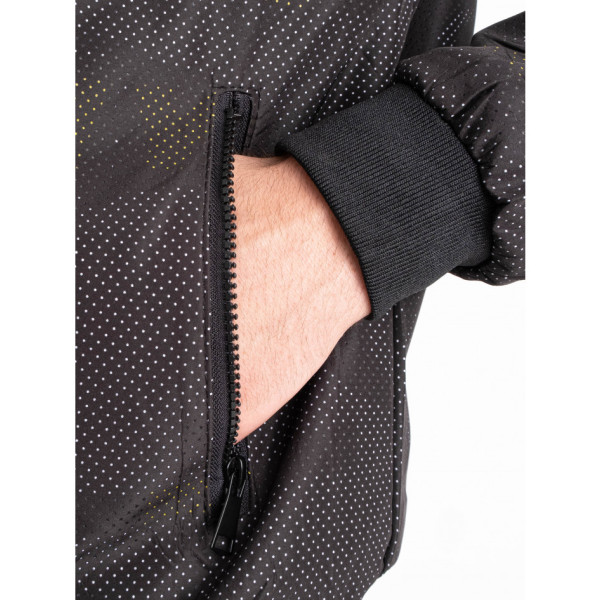 0082-1 чорна чоловіча куртка-бомбер (6 од. розміри норма: 48. 50. 52. 54. 56. 58)