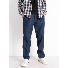 0616* сині чоловічі джинси (AOLONG, фліс, 10 од. розміри норма: XL-5XL, повторюються) видача наступного дня