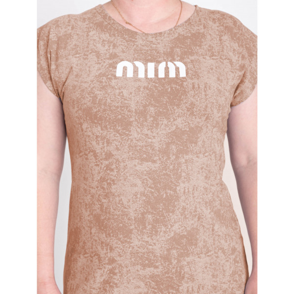 0211-3 мокко жіноча туніка (5'TH AVENUE, варіння, турецька двонитка, 3 од. розміри напівбатал: 48. 50. 52)