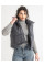 0072-6 сіра жіноча жилетка (5'TH AVENUE, синтепон, 3 од. розміри норма: 42. 44. 46)
